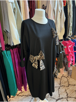 Rochie Lena fundite animal print