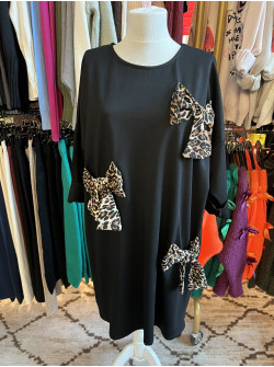 Rochie Lena fundite animal print