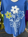 Tricou Bella cu flori