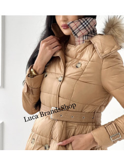 Geaca tip Burberry