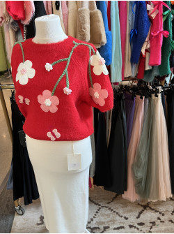 Pulover Flowers